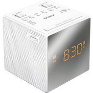 Sony Compact AM/FM Dual Alarm Clock Radio with Large Easy to Read Backlit LCD Display N2