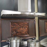 KOBE Range Hoods RA3830SQB-WM-1 Wall Mount 3-Speed, 680 CFM with LED Lights, 30-Inch N8