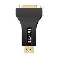 DisplayPort to DVI Cable LineYDI&reg;, 1.2 DP Male to DVI Male Adapter Gold Plated DP to DVI Converter 6feet (10m/... N4