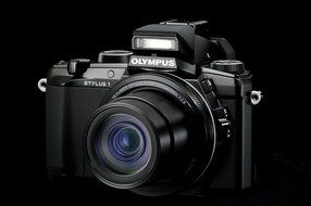 Olympus Stylus 1 12MP Digital Camera (Black) - International Version (No Warranty) N10