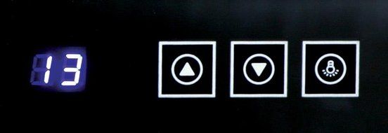 Koolatron Wine Cellar Black/22.5"L x 14.25"W x 44.75"H N5