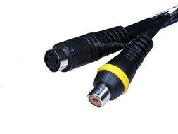 Monoprice 102509 VGA to S-Video/RCA (Composite) Adapter Cable, Black N2