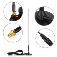 Nagoya NA-771 Radio Antenna, SMA Female 15.6" Whip VHF/UHF (144/430MHz) High Gain Antenna for Baofeng, Pofung