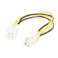 Caxico 2PCS 8-Inch ATX12V 4-Pin P4 CPU Power Extension Cable (ATXP4EXT)