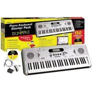 New FOR DUMMIES FD05107 Piano for Dummies 61-Key Keyboard Starter Pack