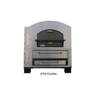 Marsal MBC-1048 Pizza Oven deck-type gas MB42 over SD1048 (4) 18" pie per deck