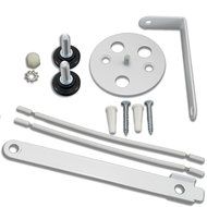 Orb Audio MultiMount Adjustable Speaker Mount for Wall or Ceiling - White