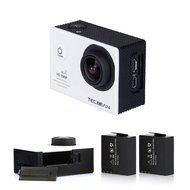TEC.BEAN EX5000 2.0inch 14MP WIFI Waterproof Action Camera Kit with Accessories (17 Items) - White N17