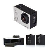 TEC.BEAN EX5000 2.0inch 14MP WIFI Waterproof Action Camera Kit with Accessories (17 Items) - White N21
