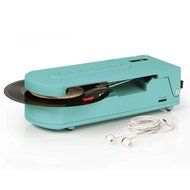 Crosley CR6020A-TU Revolution Portable USB Turntable with Software for Ripping &amp; Editing Audio, Turquoise N20
