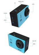 SJ7000 Action Sports Camera 4K WaterProof WiFi with HD1080P 12MP 2 inch LCD Screen