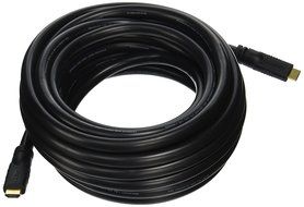 Monoprice 25ft 22AWG CL2 High Speed HDMI&reg; Cable With Ethernet - Black N3