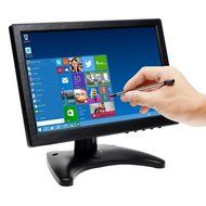 10.1 Inch IPS Touch Monitor Screen with Stylus Pen Color Ultra Thin HD 1280*800 Video Monitor...