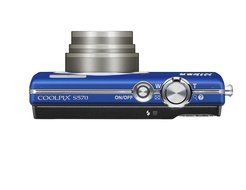 Nikon Coolpix S570 12MP Digital Camera with 5x Wide Angle Optical Vibration Reduction (VR) Zoom and 2.7-Inch LCD... N10