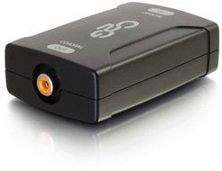 C2G / Cables To Go 40019 Optical to Coaxial Digital Audio Converter (Black)