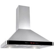 30" 400 CFM Convertible Wall Mount Range Hood Finish: Black