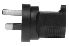 SF Cable, 3 prong Power Plug Adapter, Australia to NEMA 5-15R