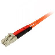 StarTech.com 1m Multimode 50/125 Duplex Fiber Patch Cable LC - ST / 50 Micron Fiber Optic Cable LC to ST N2