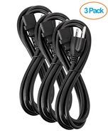 Aurum Cables UL Approved 6 Feet Universal Computer Monitor Power Cord , C13 Power Cable for Monitor, PC, Desktop... N2