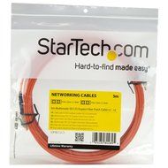 StarTech.com 1m Multimode 50/125 Duplex Fiber Patch Cable LC - ST / 50 Micron Fiber Optic Cable LC to ST N4