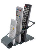 Bestwoohome Metal Storage Organizer Rack for TV Remote Control /CD/DVD/Desktop Supplies (Black) N2