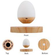 AskMeBuy Portable Bluetooth Levitating Floating Maglev 3D Speaker with Dock Oval Led Night Lamp and Wireless NFC... N6