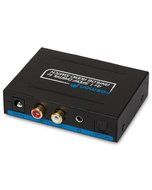 Fosmon Digital Optical Coax to Analog RCA Audio Converter Adapter