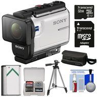 Sony Action Cam HDR-AS300 Wi-Fi HD Video Camera Camcorder with 32GB Card + Battery + Case + Tripod + Kit N2