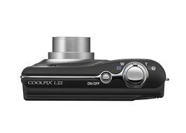 Nikon Coolpix L22 12.0MP Digital Camera with 3.6x Optical Zoom and 3.0-Inch LCD (Red-primary) N18