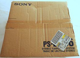 Sony Stereo Turntable System Model #PS-LX56 N3