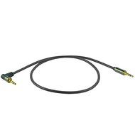 Mediabridge 3.5mm Male To Male Right Angle Stereo Audio Cable (4 Feet) - 90&deg; Connector For Flush Connections -...