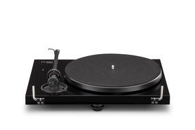 Music Hall MMF 2.2 Belt Driven Turntable with Cartridge, Gloss Black