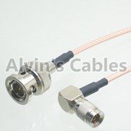 Blackmagic Right Angle DIN 1.0/2.3 Mini BNC to BNC Male 75ohm RG179 HD SDI Cable