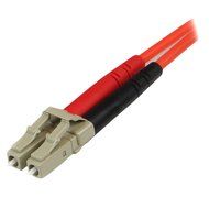 StarTech.com 1m Multimode 50/125 Duplex Fiber Patch Cable LC - ST / 50 Micron Fiber Optic Cable LC to ST N6