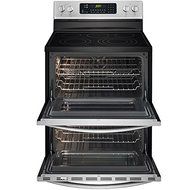 Frigidaire Gallery Smooth Surface 5-Element Double Oven Single-Fan European Element Electric Range N5