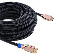 Czoom HDMI Cable 15 Feet - HDMI 2.0 - High Speed 18Gbps - Nylon Braided Cord - Gold Plated Connectors - Supports... N7