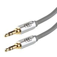 2X 3.5mm Aux Cord ( 2.5 meter / 8 Feet each ) Universal Durable Auxiliary Cable for Car - Flexible PVC with Limited... N2