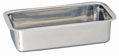 Kitchen Supply Stainless Steel Loaf Pan 9-1/2" x 5" x 2-1/2