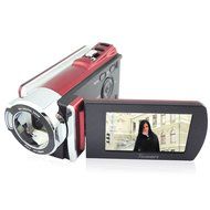 Toughsty&trade; 2.7&rdquo; LCD 720P Full HD DV Camera 16x Zoom Camcorder 270&deg;Rotation(Red) N4