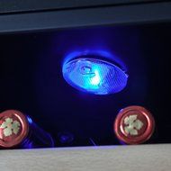 AKDY&reg; 28 Bottle Single Zone Thermoelectric Freestanding Wine Cooler Cellar Chiller Refrigerator Fridge Quiet Operation N9