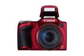 Canon PowerShot SX400 Digital Camera with 30x Optical Zoom (Red) N4