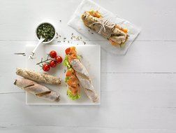 Lekue 4 Cavity Micro Perforated Mini Baguette Baking Pan, Brown N2