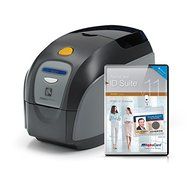 Zebra ZXP Series 1 Single-Side ID Card Printer and AlphaCard ID Suite Basic Software