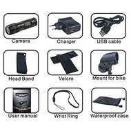 1080P Full HD Mini Head Helmet Sports Motorcycle Bike hands-free Action DVR camera N8