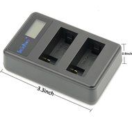 SmilePowo 2-PACK LP-E8 Battery for Canon Rebel T3i, T2i, T4i, T5i, EOS 600D, 550D, 650D, 700D, Kiss X5, X4, Kiss... N5