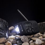 [2016 Upgraded Version] ELECLOVER Portable Dynamo Emergency Solar Crank AM/FM/NOAA(WB) Weather Radio with LED... N7