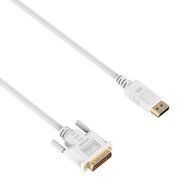 DP to DVI, Rankie 6FT Gold Plated DisplayPort DP to DVI Cable (Black) - R1109 N3