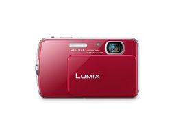 Panasonic DMC-FP7 Lumix 16.1MP 4X 3.5in LCD Digital Camera Red - Panasonic DMCFP7 N2