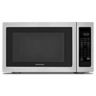 Black Cabinet%2FStainless Doors KitchenAid%28R%29 2%2E2 Cu%2E Ft%2E%2C 1200W Countertop Microwave Oven