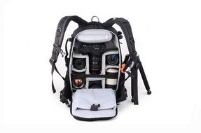 EIRMAI SLR/DSLR Digital Camera Backpack Bag for Cameras and Accessories Black EMB-D2330_BK